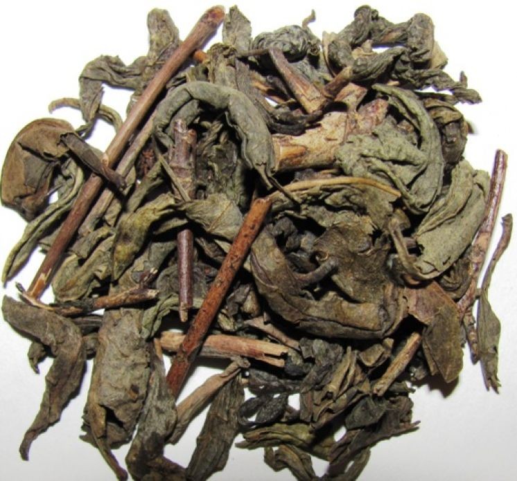 Абхазский зелёный чай с жасмином 