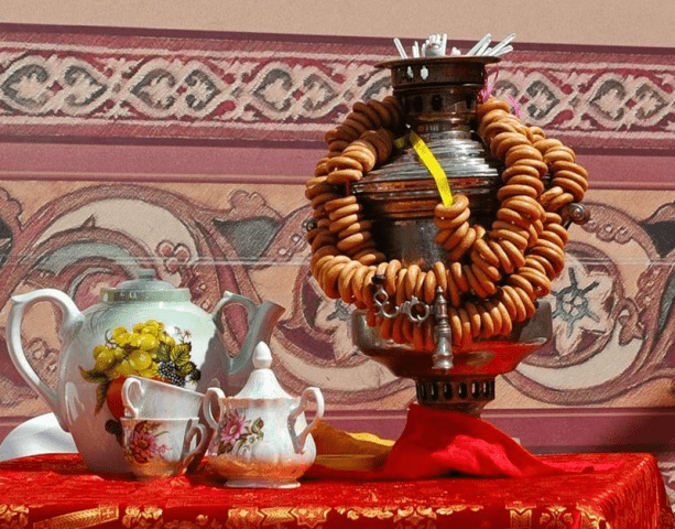 Чай в России 1670-е года.
