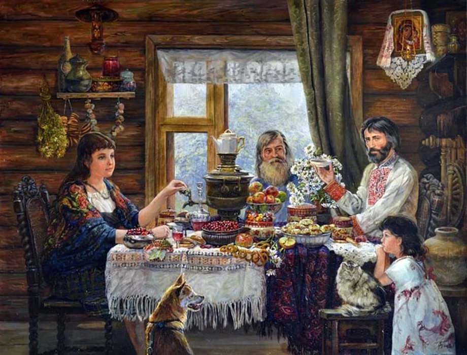 1716 г. Закупка чайных листов Русским караваном.